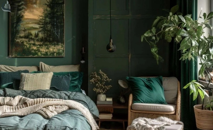 14 Drak Green Bedroom ideas for modern and fresh look