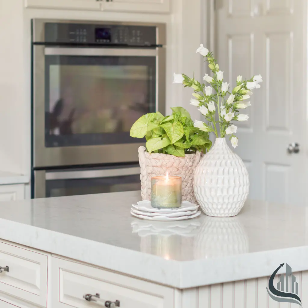 Create A Vignette For A Large Counter Or Island
