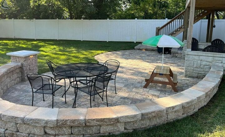 Circular Patio Gravel