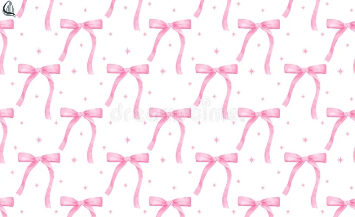 Pink bow wallpaper