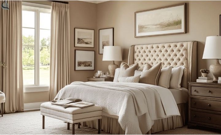 Tan living room wall color combination