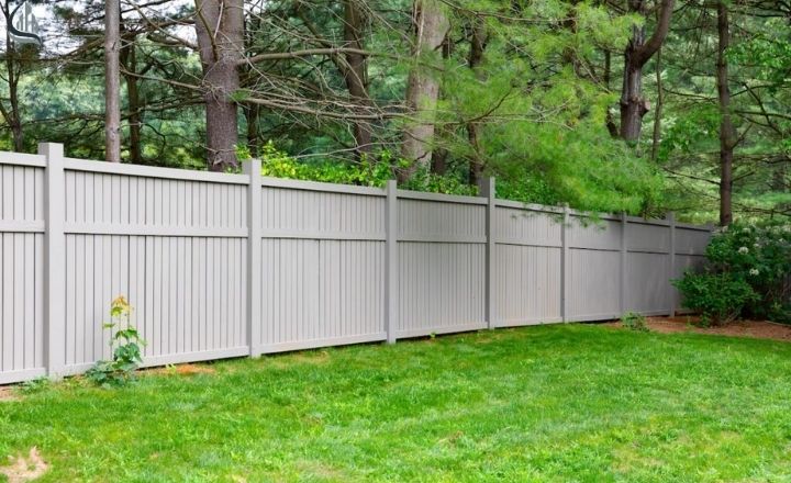 american style vinyl picket fence gate