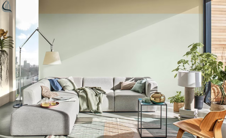  A Horizontal or a Vertical Two-Tone Wall