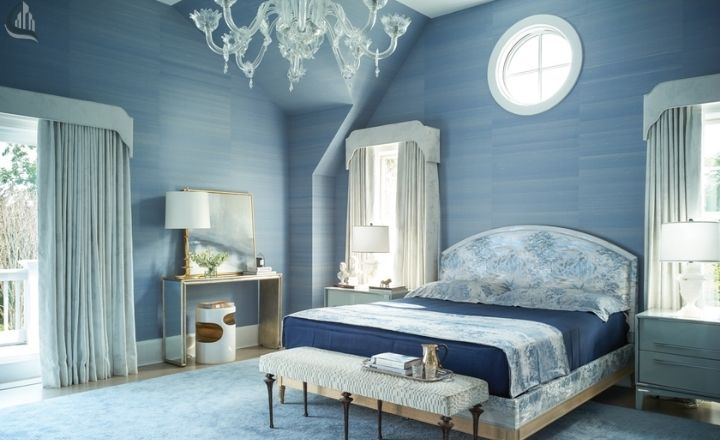 living room Paint Ideas: vintage blue 