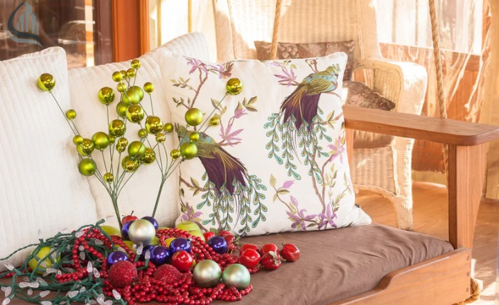  Add in Seasonal Pillows & Throws