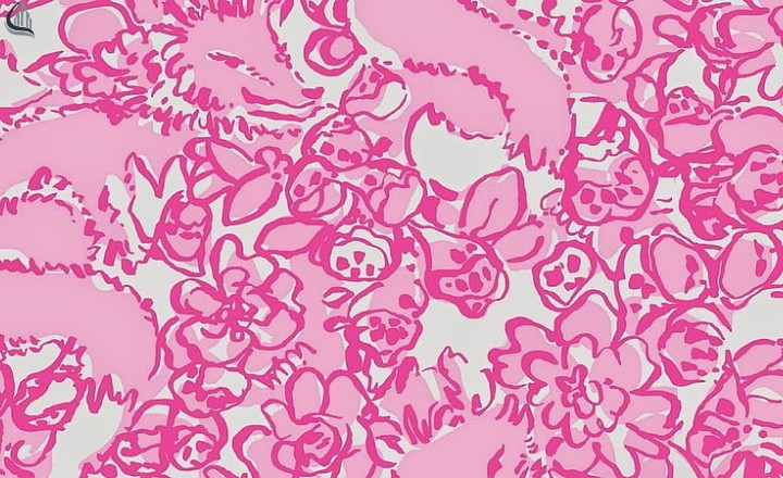 pink floral wallpaper aesthetic