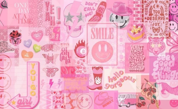 pink peel and stick wallpaper