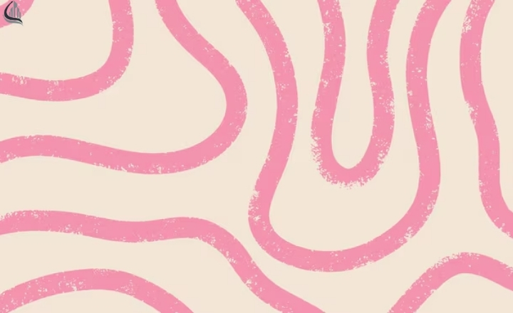 pink wallpaper aesthetic room