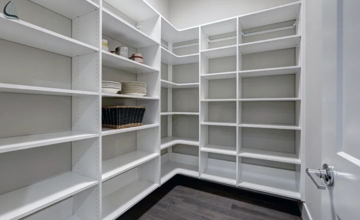Butlers pantry with drawers for large storage