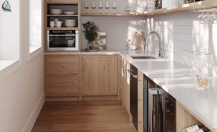 Functional kitchen storage ideas with pantry setup