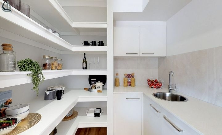 Space saving pantry ideas for small kitchens