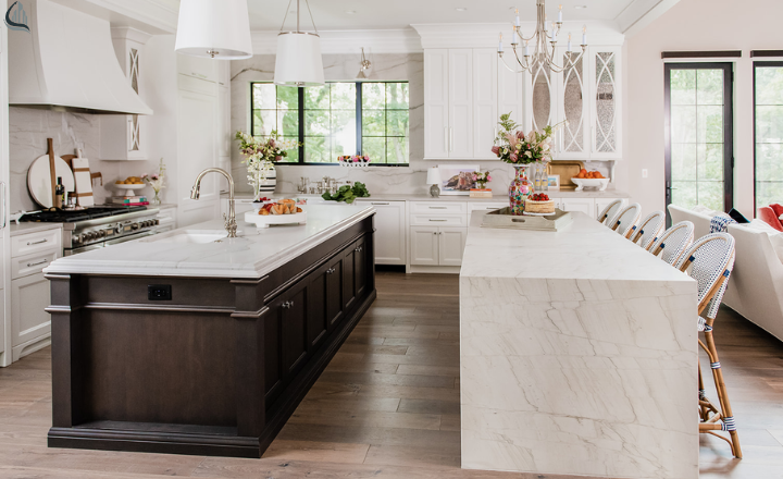 modern kitchen island