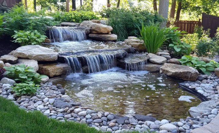 Landscaping water features