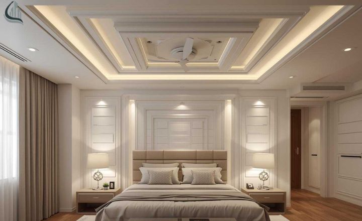 Simple False Ceiling Bedroom Design