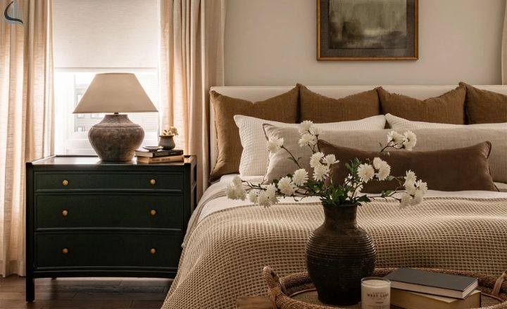 Stylish & Functional Window Treatments for modern Bedroom