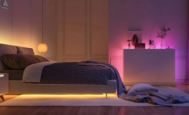 soft ambient lighting ideas for bedroom