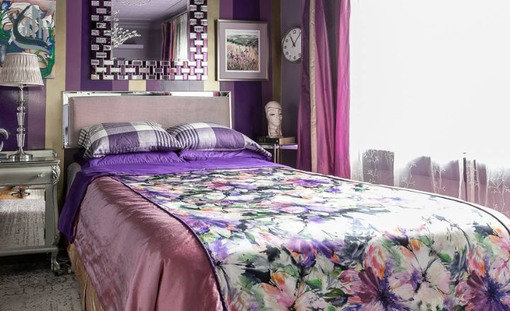 wallpaper on ceiling ideas