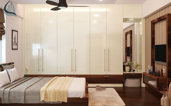 bedroom mirror design, bedroom wall mirror ideas
