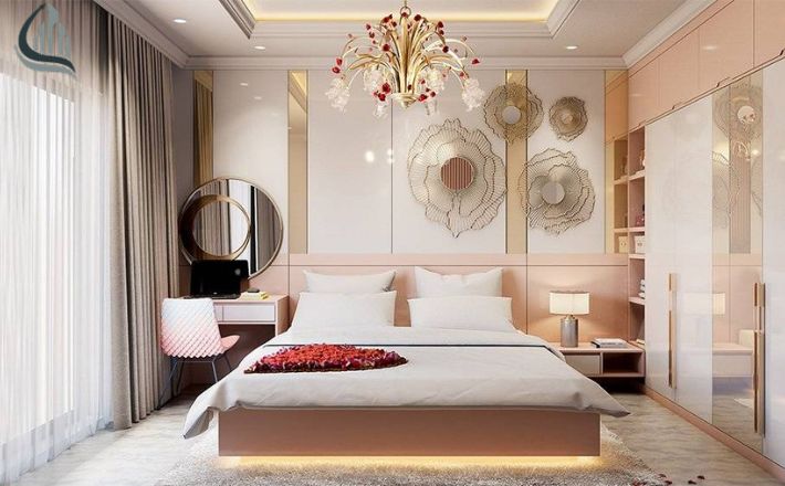 modern bedroom mirror design