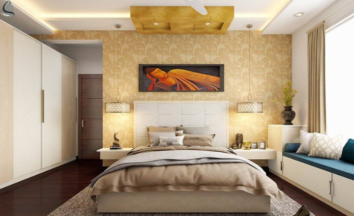 Bedroom Ceiling Design for Low Ceiling Height