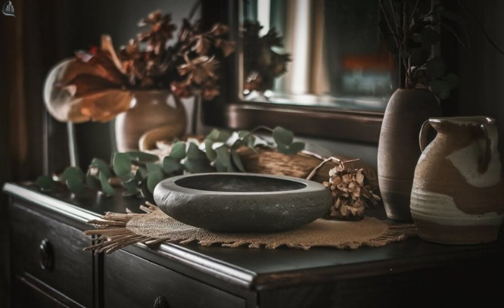 Cottagecore living room elements