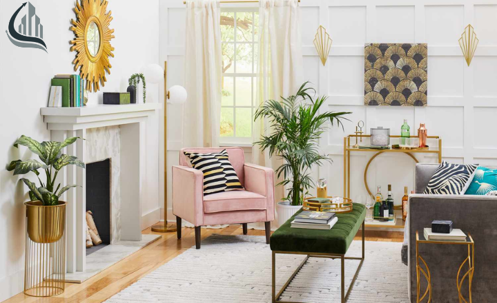 Art Deco Living Room