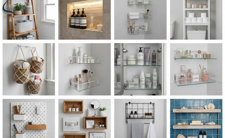 Bathroom Shelf Ideas
