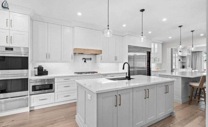 All White Kitchen Design