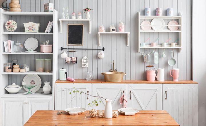 Organize a Kitchen Without Cabinets