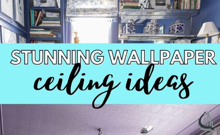 18 Stunning Wallpaper Ceiling Ideas
